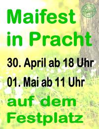 Plakat Maifest in Pracht hochkant_1